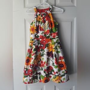Eliza J. Floral Halter Dress